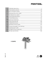 Preview for 1 page of Festool IS 330 EB Original Operating Manual