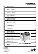 Festool MFH 1000 Assembly Instruction Manual предпросмотр