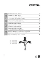 Preview for 1 page of Festool MX 1200/2 E EF Original Operating Instructions