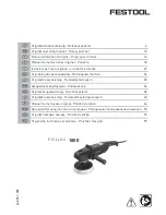 Preview for 1 page of Festool Pollux 180 E Operating Manual