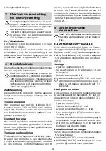 Preview for 38 page of Festool RAS 115.04 E Original Operating Manual/Spare Parts List