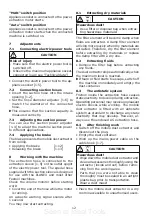 Preview for 12 page of Festool SRM 45 E-LHS 225 Planex Operating Instructions Manual