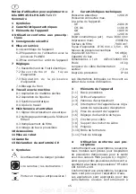 Preview for 15 page of Festool SRM 45 E-LHS 225 Planex Operating Instructions Manual