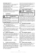 Предварительный просмотр 33 страницы Festool SRM 45 E-LHS 225 Planex Operating Instructions Manual