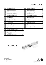 Festool ST TKS 80 Assembly Instruction Manual preview