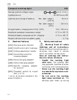 Preview for 12 page of Festool SYSLITE KAL Operating Manual