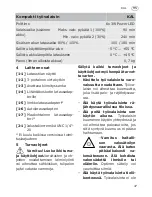 Preview for 47 page of Festool SYSLITE KAL Operating Manual