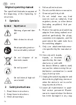 Preview for 14 page of Festool SYSROCK BR 10 Instruction Manual