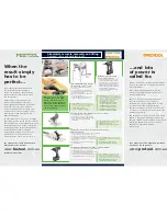 Festool TDK 12 Brochure preview