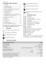 Preview for 6 page of Festool TI 15 Operating Manual / Spare Parts List