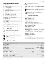 Preview for 13 page of Festool TI 15 Operating Manual / Spare Parts List