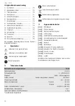 Preview for 70 page of Festool TI 15 Operating Manual / Spare Parts List