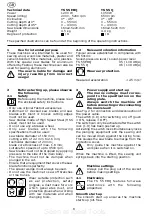 Preview for 4 page of Festool TS 55 EBQ Operating Instructions Manual