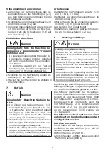 Preview for 6 page of Festool VAC SYS VP Original Operating Instructions/Spare Parts List