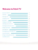 Preview for 2 page of Fetch TV Gen 1 User Manual