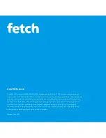 Preview for 32 page of Fetch TV Gen 1 User Manual