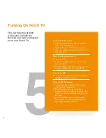 Preview for 12 page of Fetch TV iinet Quick Start Manual