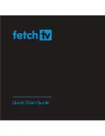 Preview for 1 page of Fetch TV Set Top Box Quick Start Manual