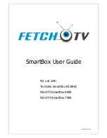 Preview for 1 page of Fetch TV SmartBox 7000 User Manual