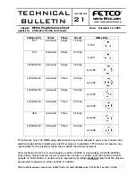 Предварительный просмотр 1 страницы Fetco 5-15P Technical Bulletin