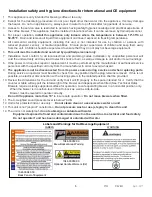 Preview for 5 page of Fetco CBS-2121P Users Manual And Operator Instructions