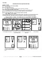 Предварительный просмотр 2 страницы Fetco CBS-2142XTS Users Manual And Operator Instructions