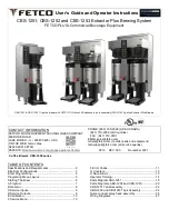 Preview for 1 page of Fetco E1251IN-1B140-PM110 Users Manual And Operator Instructions