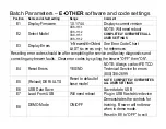 Preview for 11 page of Fetco EXTRACTOR CBS-1131V+ Programming Manual