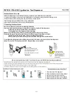 Предварительный просмотр 19 страницы Fetco Extractor TBS-2121 User Manual