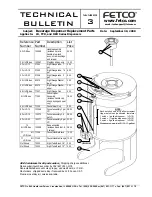 Fetco HBD-1.5 Technical Bulletin предпросмотр