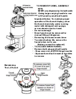 Preview for 3 page of Fetco LUXUS L4D User Manual