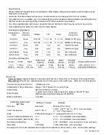 Preview for 3 page of Fetco ZURICH CBS-2121 User Manual