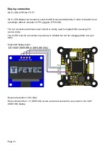 Предварительный просмотр 21 страницы FETtec FC F7 Manual