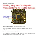 Предварительный просмотр 6 страницы FETtec Mini AIO 15A Manual