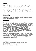 Preview for 2 page of FEUERHAND hurricane lantern User Manual