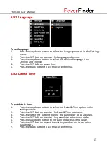 Preview for 13 page of FeverFinder FFim100 User Manual
