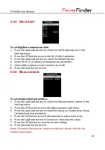 Preview for 13 page of FeverFinder FFim200 User Manual