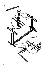 Предварительный просмотр 6 страницы FEZIBO Basic-2 Stage Inverted Frame Manual