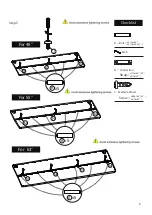 Preview for 7 page of FEZIBO Desktops 48 Assembly Instruction Manual