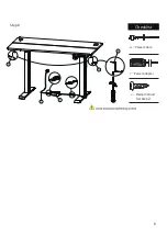 Preview for 9 page of FEZIBO Desktops 48 Assembly Instruction Manual