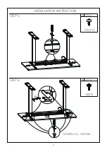 Preview for 5 page of FEZIBO Electric Height Adjustable Desk Assembly Lnstructions