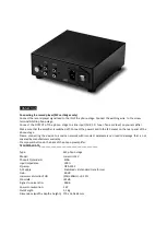 Preview for 3 page of Fezz Audio Gaia mini MC User Manual