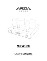 Fezz Audio Mira Ceti User Manual preview