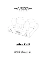 Preview for 1 page of Fezz Audio Mira Ceti User Manual