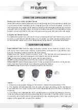 Preview for 21 page of FF Europe ELTR01 Original Instruction