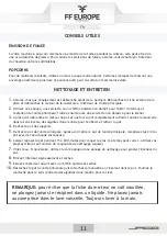 Preview for 11 page of FF Europe PPCM03 Original Instruction Manual