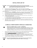 Предварительный просмотр 12 страницы FFC 11048 Operator And Parts Manual