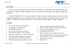 Предварительный просмотр 4 страницы FFV Omega HD STUDIO PRO REPLAY User Manual