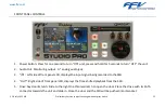 Предварительный просмотр 13 страницы FFV Omega HD STUDIO PRO REPLAY User Manual