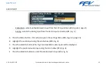 Предварительный просмотр 20 страницы FFV Omega HD STUDIO PRO REPLAY User Manual